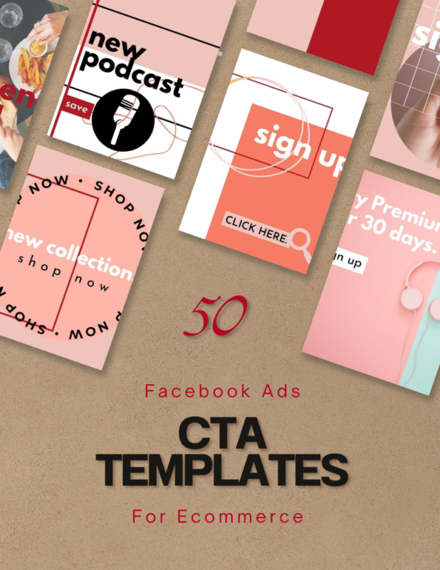 50 Ecom CTA Canva Templates for Facebook Ads – EinBee